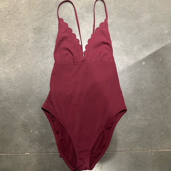 LaBlanca One Piece Swim Suit Burgandy - Picture 10 of 10